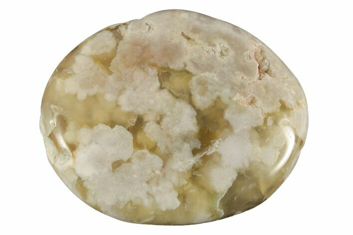 Polished Flower Agate Palm Stone - Madagascar #226863